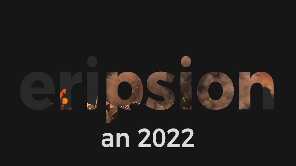 Eruption New Year wishes 2022